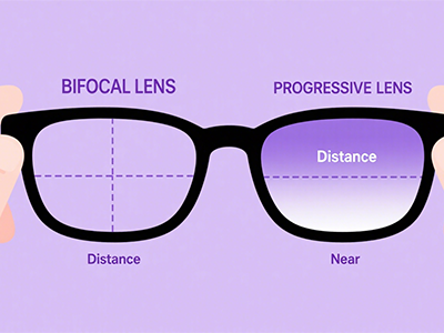 What is Single Vision vs Progressive vs Bifocal Lenses?