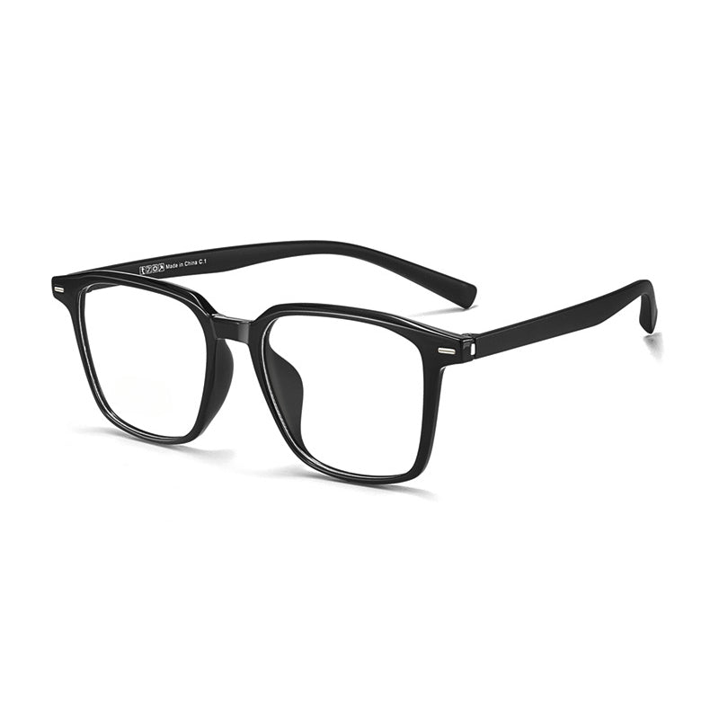 Zero Trust Korean Style Lightweight Eyeglass Frame – Unisex EMS Temples