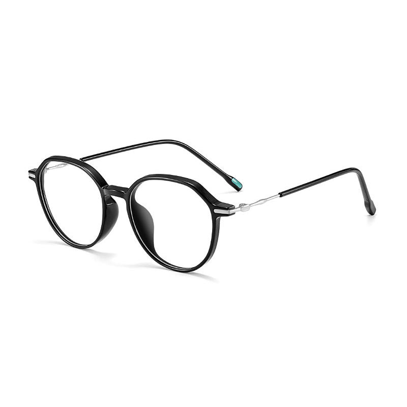 Bio Morph TR90 Retro Glasses Frame – Trendy Unisex Style for Slim Face & Prescription