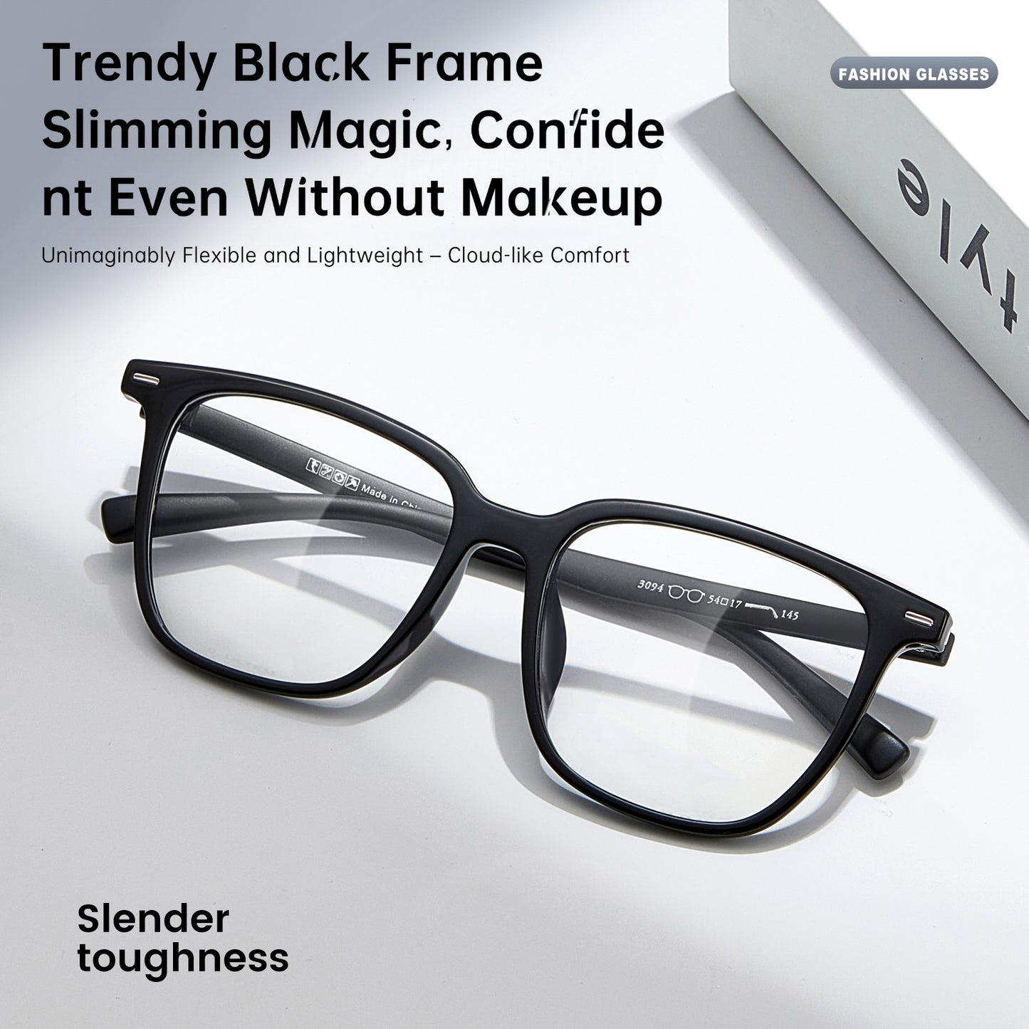 Zero Trust Unisex Ultra-Light TR Eyeglass Frame – Prescription Ready