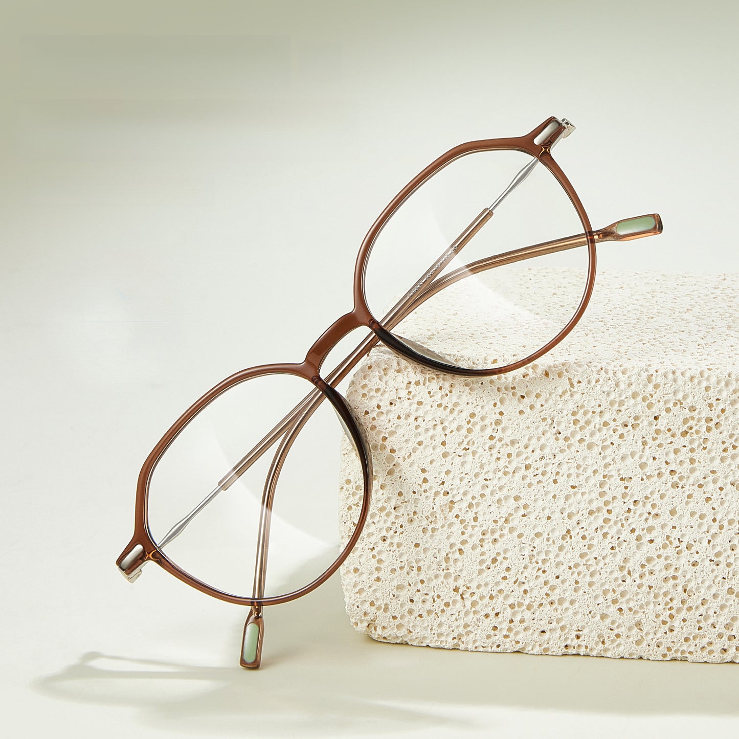 Bio Morph TR90 Retro Glasses Frame – Trendy Unisex Style for Slim Face & Prescription