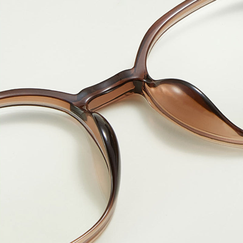 Bio Morph TR90 Retro Glasses Frame – Trendy Unisex Style for Slim Face & Prescription