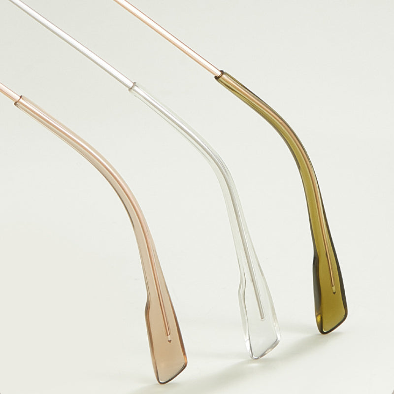Arachne Curve Cat Eye TR90 Glasses Frame – Ultra-Light Unisex Student Style with Titanium Temples