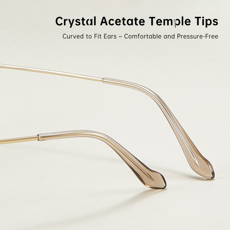 Fracto Flux  Elegant Eyeglass Frame for Women – Prescription Ready Design