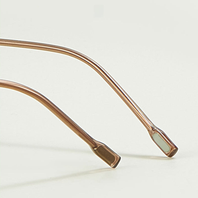 Bio Morph TR90 Retro Glasses Frame – Trendy Unisex Style for Slim Face & Prescription