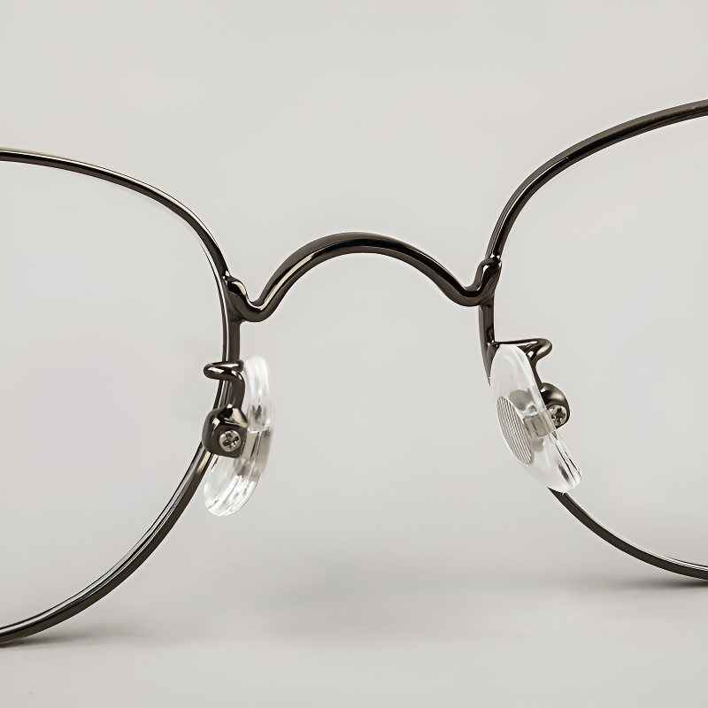 Resona Curve Oval Full-Rim Fashion Retro Glasses