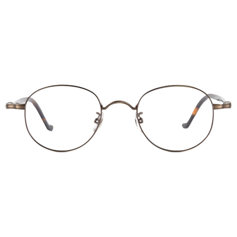 Resona Curve Oval Full-Rim Fashion Retro Glasses