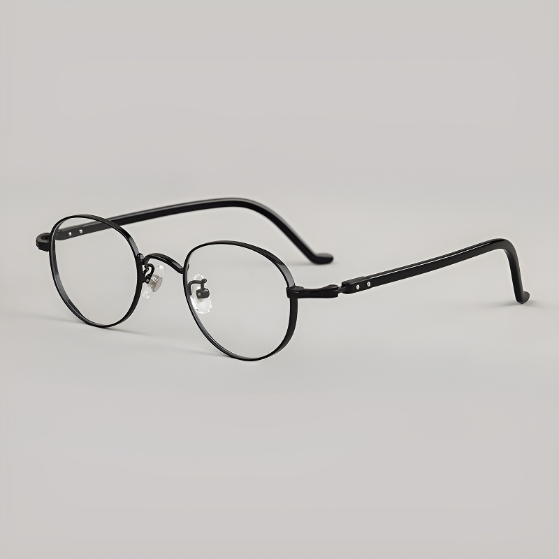 Resona Curve Oval Full-Rim Fashion Retro Glasses