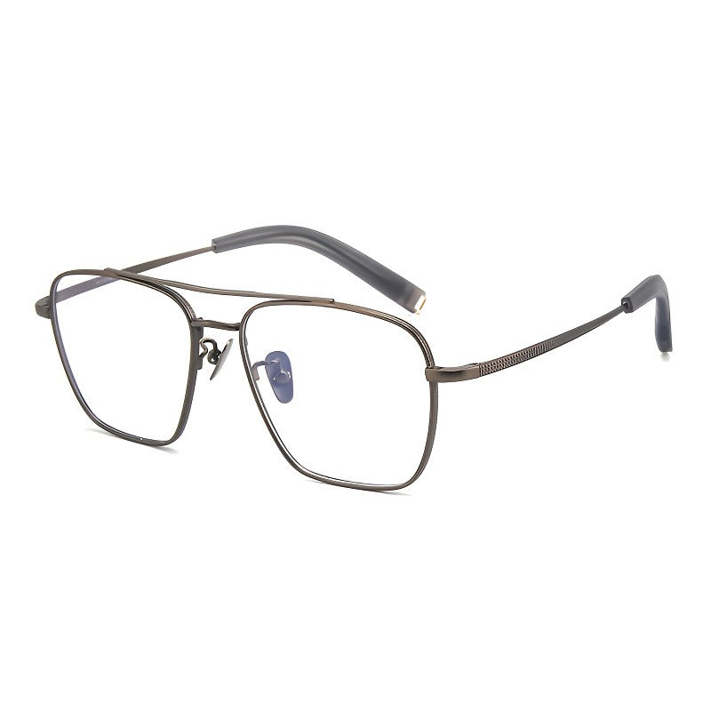 Fracto Flux Geometric Full-Rim Fashion Business Glasses
