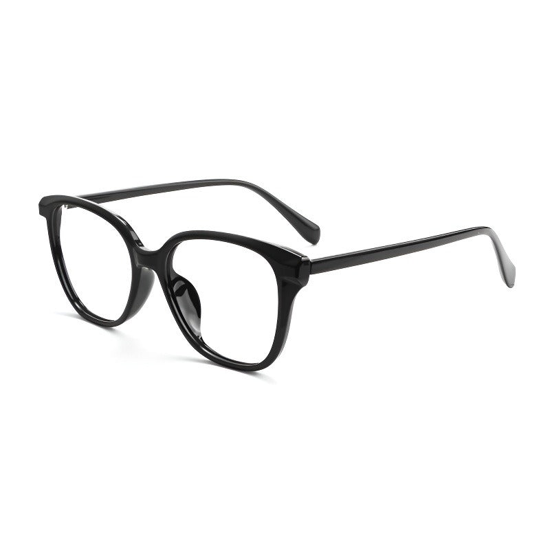 Bio Morph Oval Full-Rim Fashion Retro Glasses
