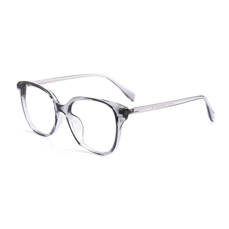 Bio Morph Oval Full-Rim Fashion Retro Glasses