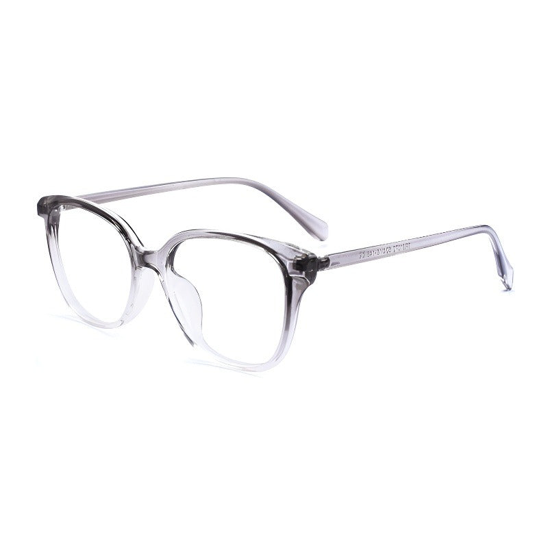 Bio Morph Oval Full-Rim Fashion Retro Glasses