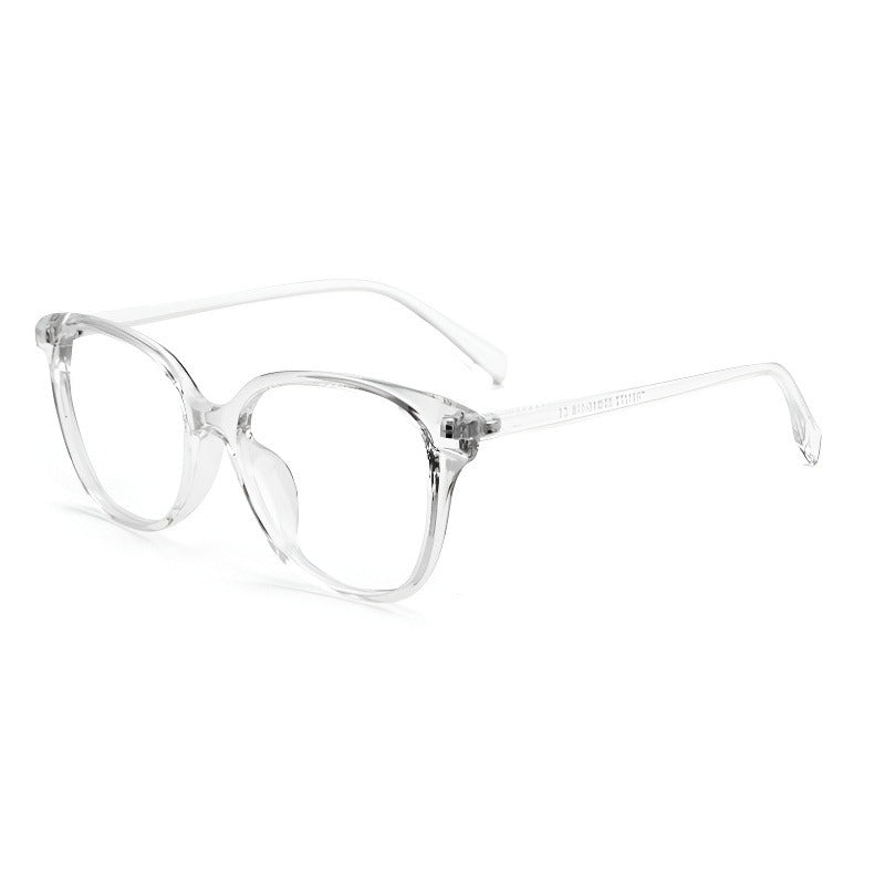 Bio Morph Oval Full-Rim Fashion Retro Glasses