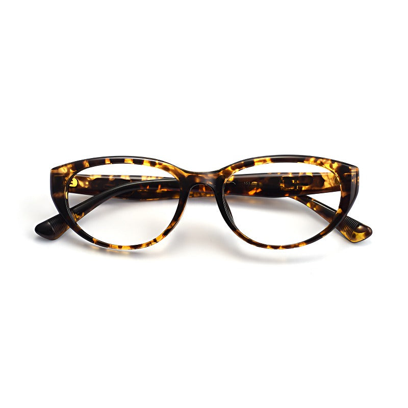 Arachne Curve Cat-Eye Full-Rim Fashion Retro Glasses
