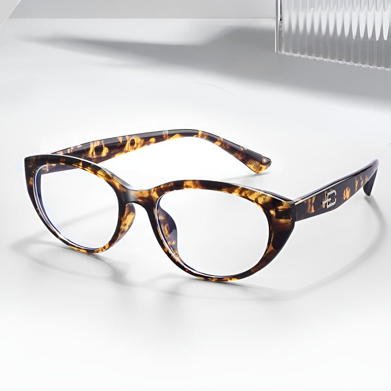 Arachne Curve Cat-Eye Full-Rim Fashion Retro Glasses