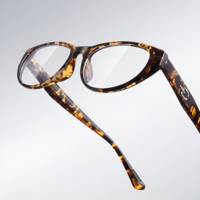 Arachne Curve Cat-Eye Full-Rim Fashion Retro Glasses