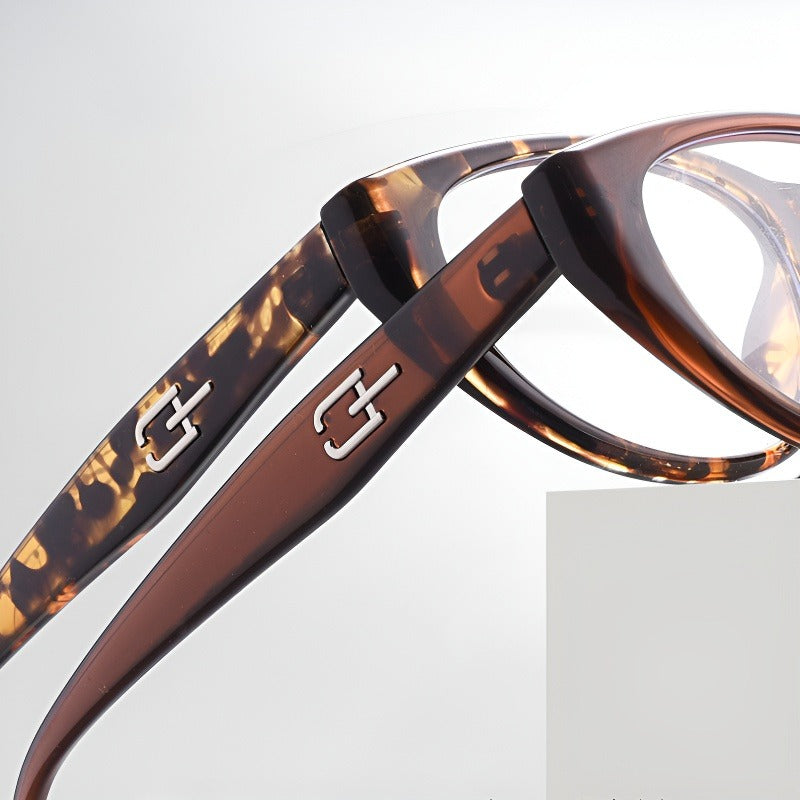 Arachne Curve Cat-Eye Full-Rim Fashion Retro Glasses