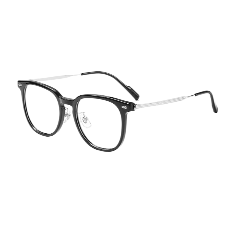 Luna Obscura Round Full-Rim Fashion Retro Glasses