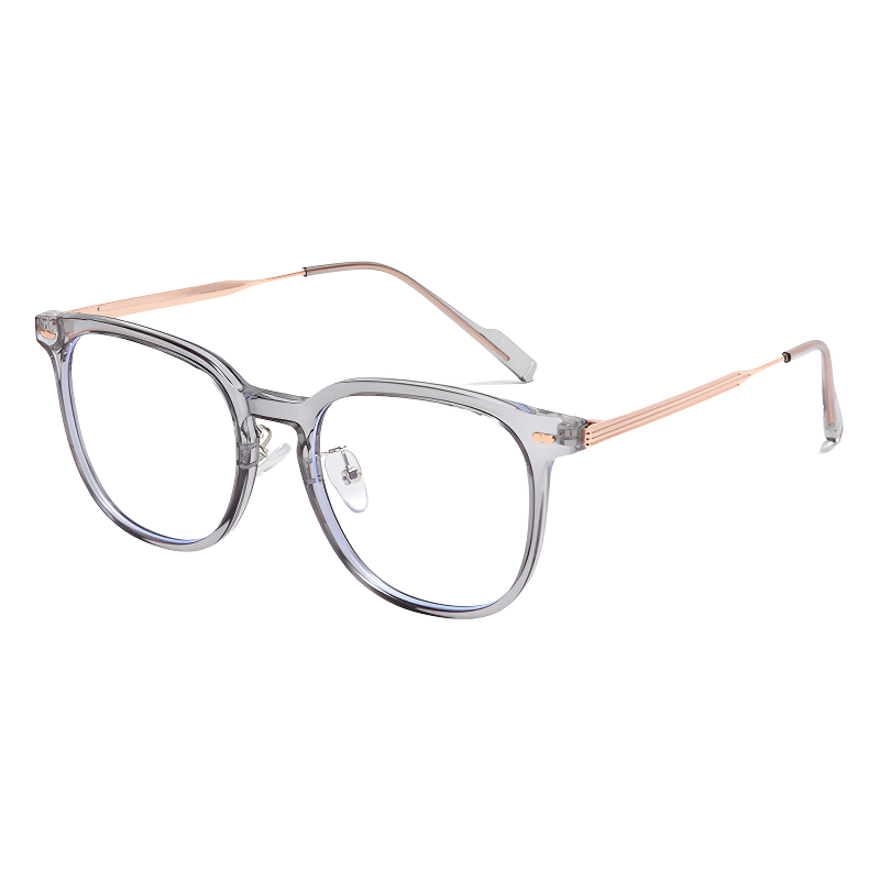 Luna Obscura Round Full-Rim Fashion Retro Glasses