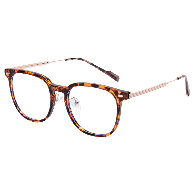 Luna Obscura Round Full-Rim Fashion Retro Glasses
