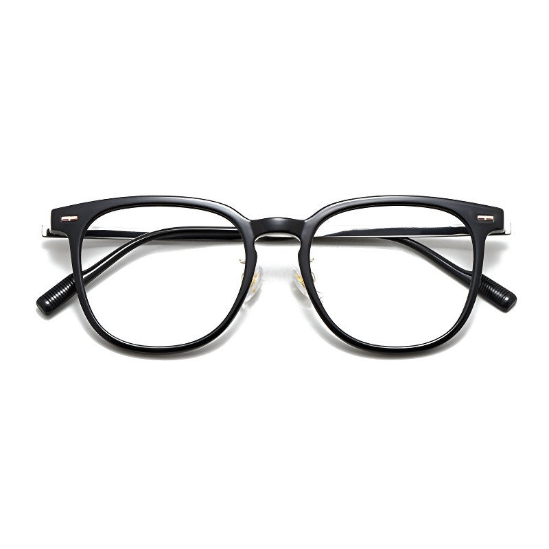 Luna Obscura Round Full-Rim Fashion Retro Glasses