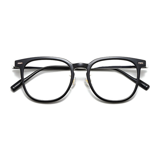 Luna Obscura Round Full-Rim Fashion Retro Glasses