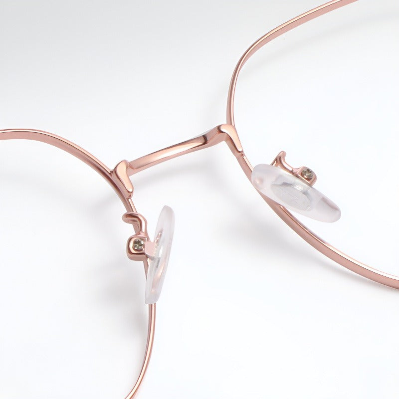 Resona Curve Oval Full-Rim Fashion Glasses