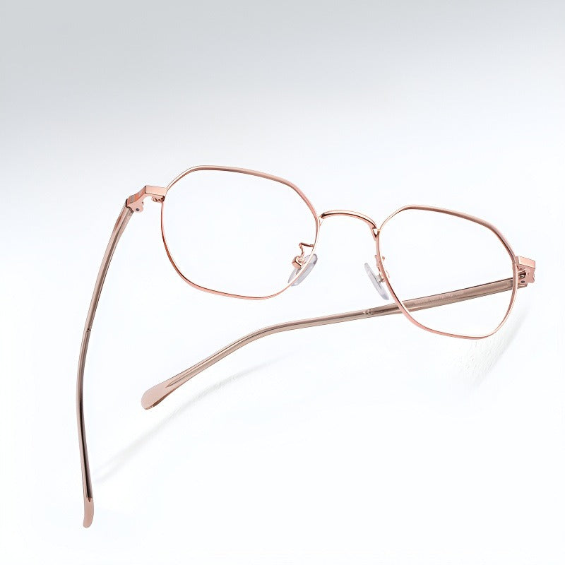Resona Curve Oval Full-Rim Fashion Glasses