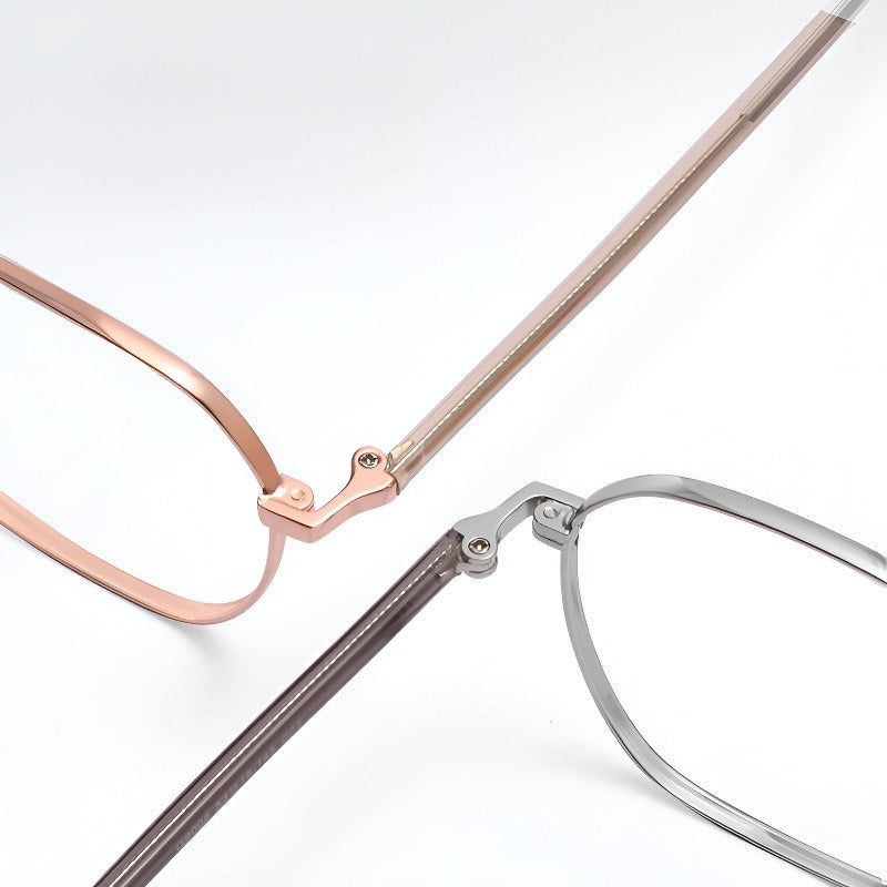 Resona Curve Oval Full-Rim Fashion Glasses