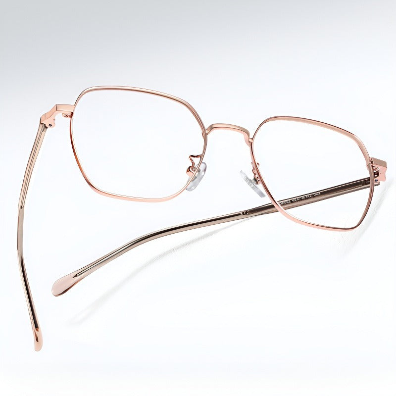 Resona Curve Oval Full-Rim Fashion Glasses