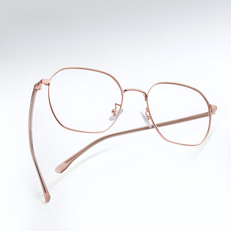 Resona Curve Oval Full-Rim Fashion Glasses