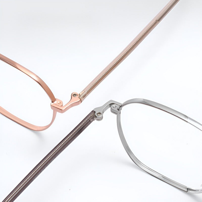 Resona Curve Oval Full-Rim Fashion Glasses
