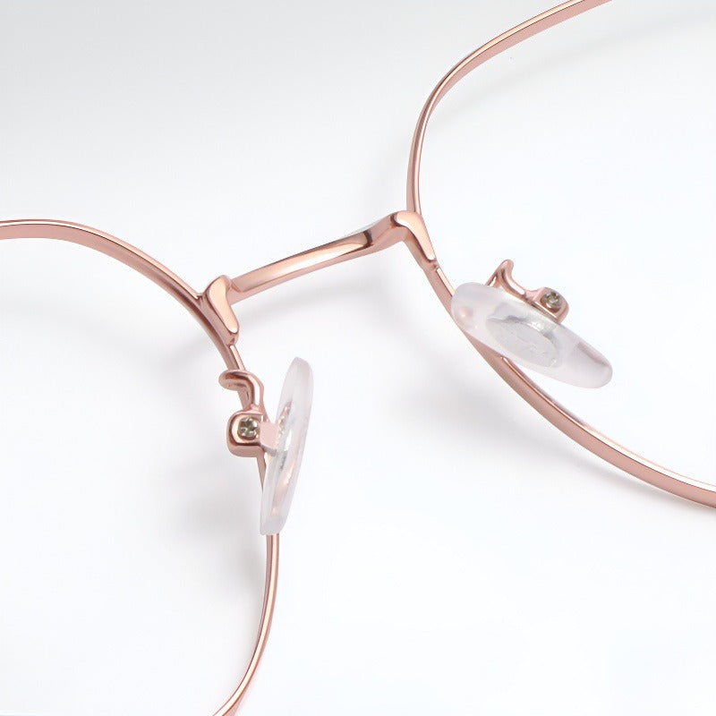 Resona Curve Oval Full-Rim Fashion Glasses