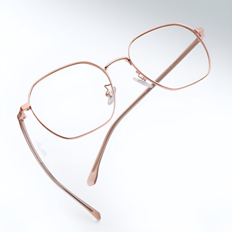 Resona Curve Oval Full-Rim Fashion Glasses