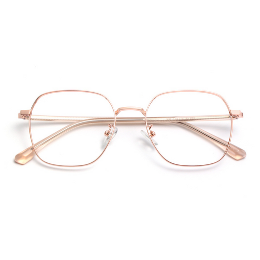 Resona Curve Oval Full-Rim Fashion Glasses