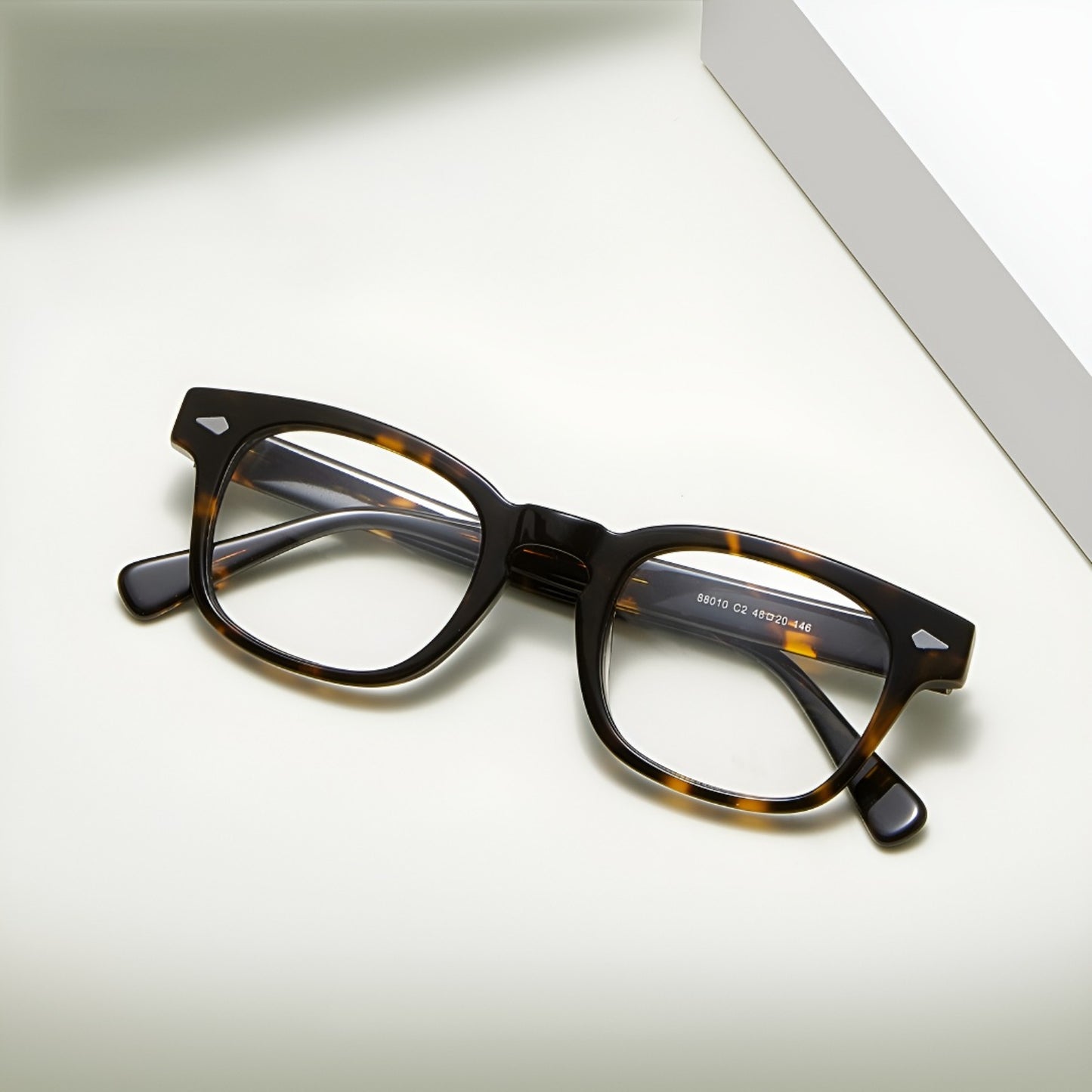 Zero Trust Square Full-Rim Fashion Glasses