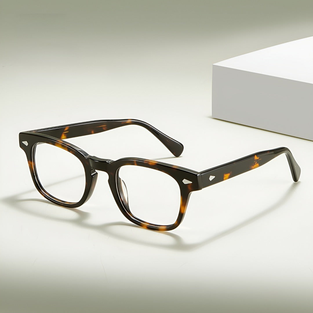 Zero Trust Square Full-Rim Fashion Glasses
