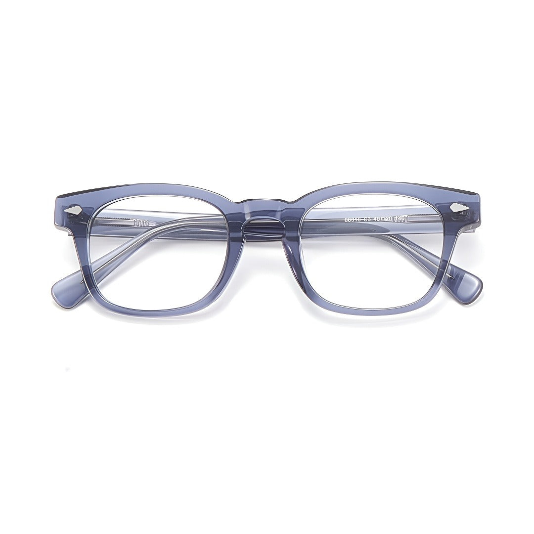 Zero Trust Square Full-Rim Fashion Glasses