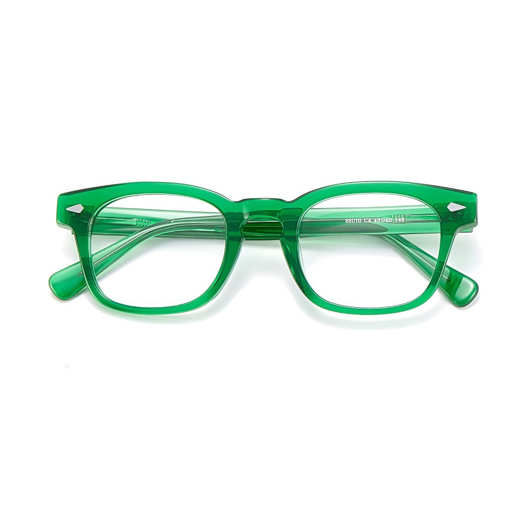 Zero Trust Square Full-Rim Fashion Glasses