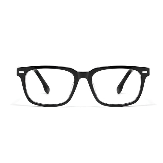 Zero Trust Square Full-Rim Fashion Retro Glasses
