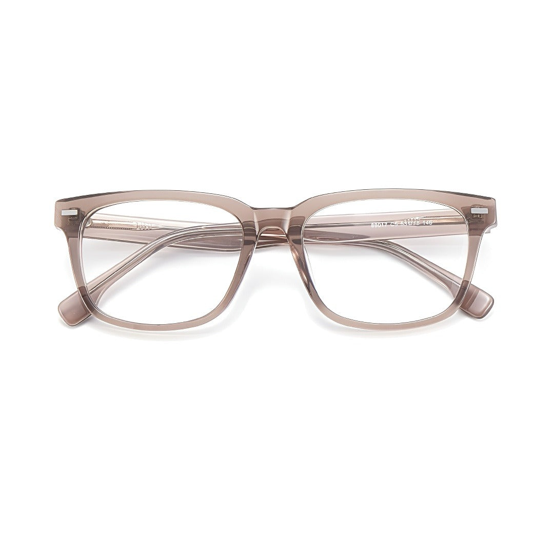Zero Trust Square Full-Rim Fashion Retro Glasses