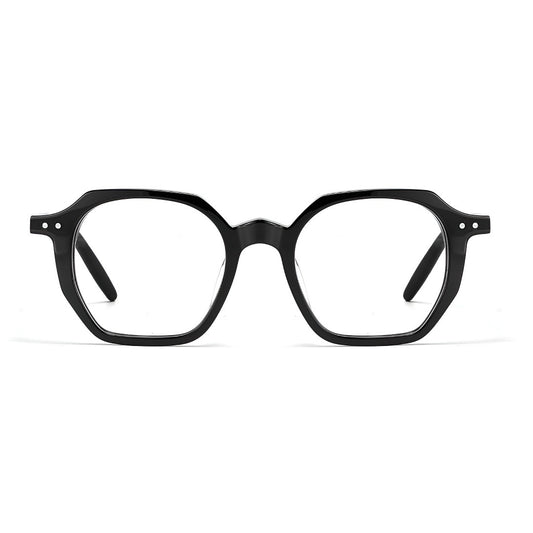 Zero Trust Square Full-Rim Fashion Retro Glasses
