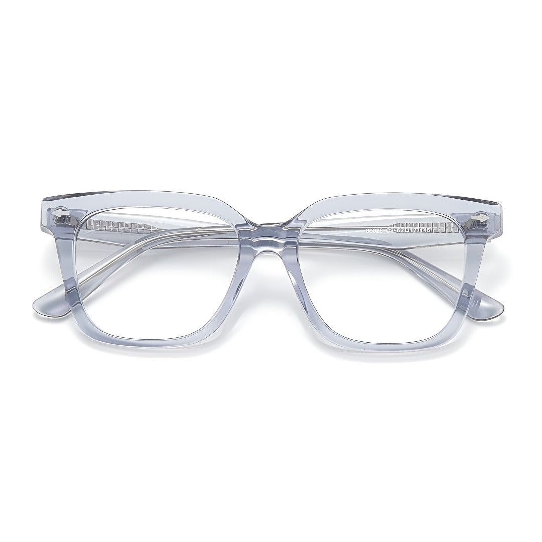 Zero Trust Square Full-Rim Fashion Retro Glasses
