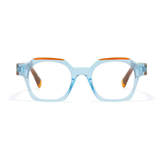 Klein Geometric Full-Rim Fashion Glasses