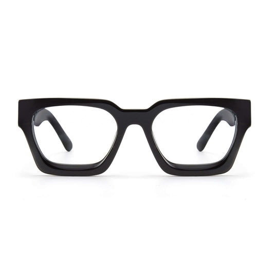 Zero Trust Square Full-Rim Fashion Glasses