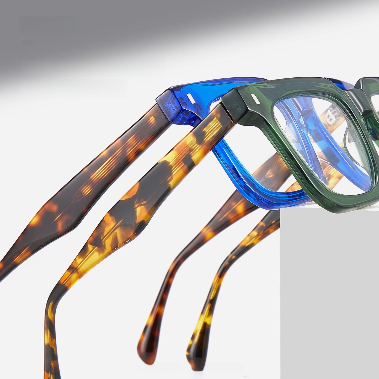 Zero Trust Square Full-Rim Fashion Glasses
