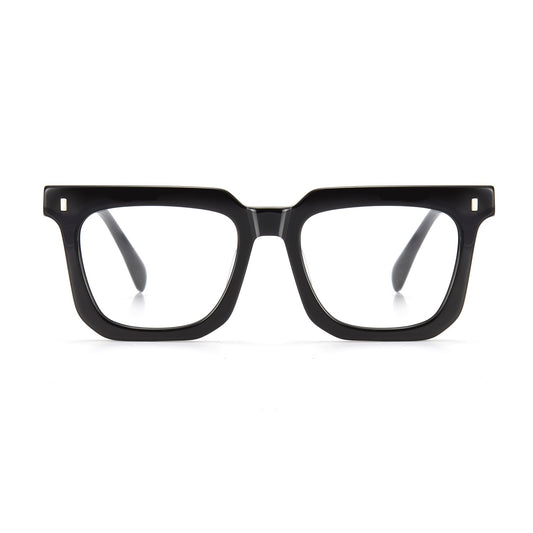 Zero Trust Square Full-Rim Fashion Glasses