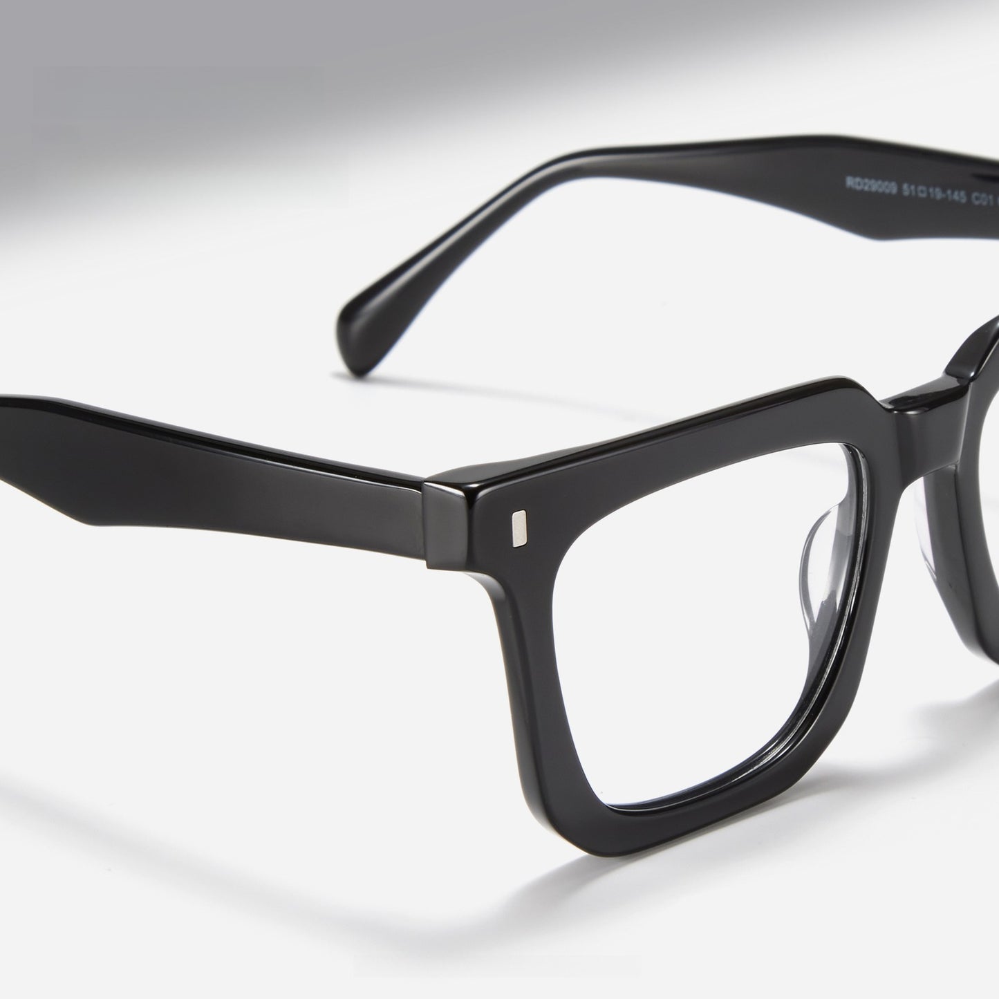 Zero Trust Square Full-Rim Fashion Glasses