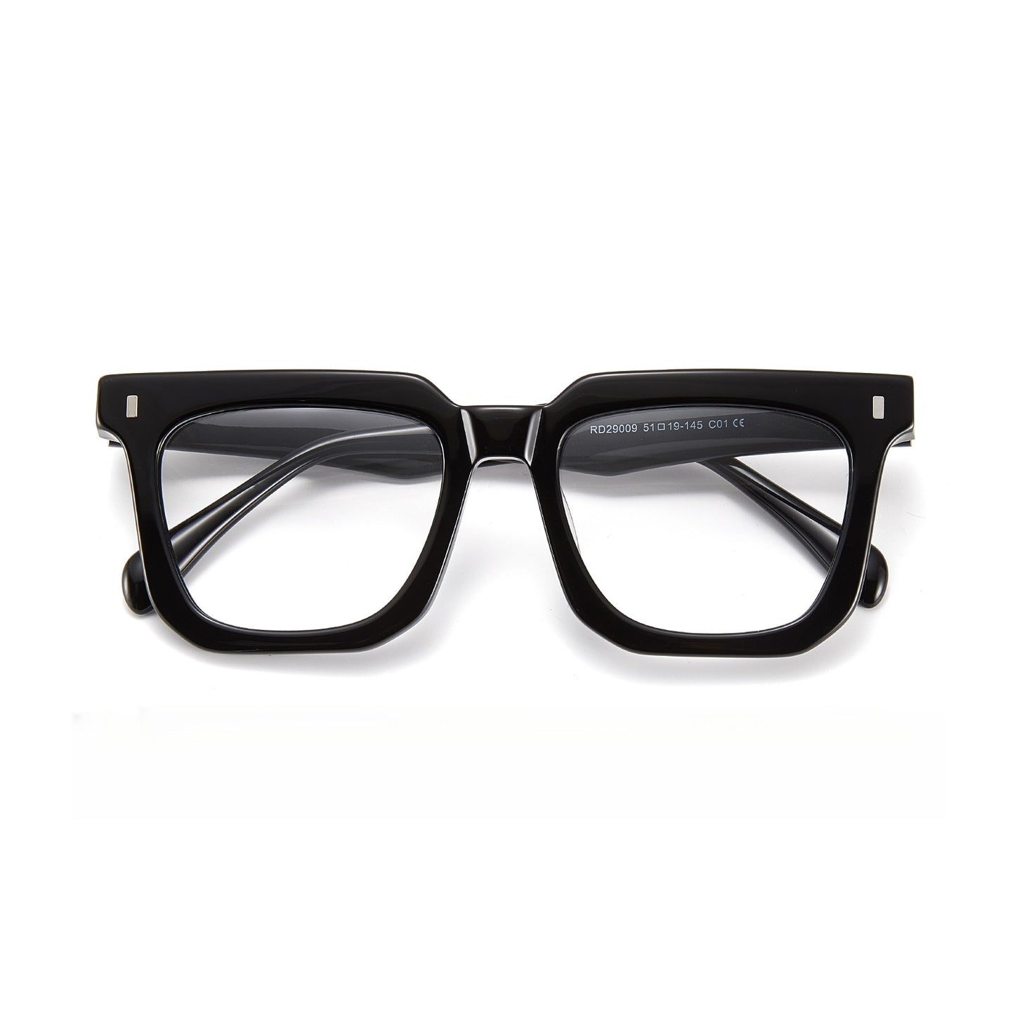 Zero Trust Square Full-Rim Fashion Glasses