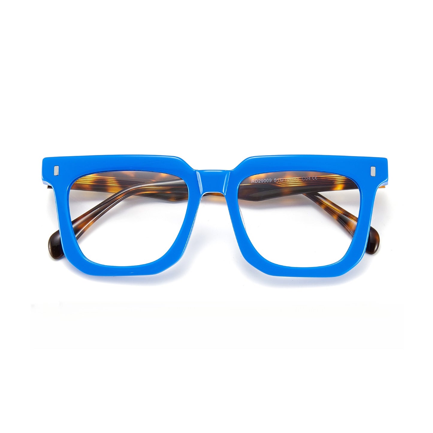 Zero Trust Square Full-Rim Fashion Glasses